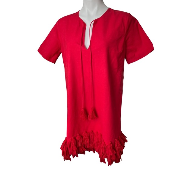 Tularosa Samantha Dress Bright Red - Picture 5 of 12